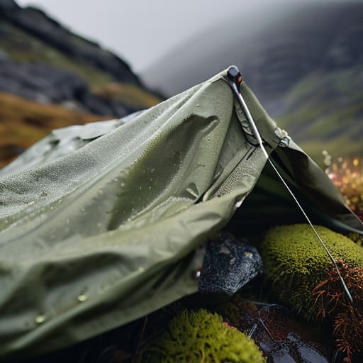 Wild Camping Gear Essentials for Staying Dry and Unseen
