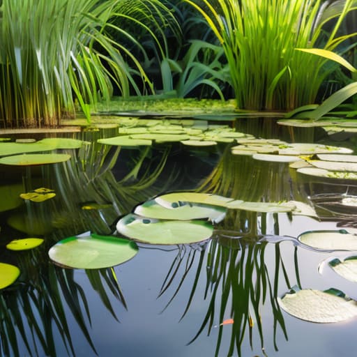 Aquatic Plant Selection and Preventing Algae Growth.