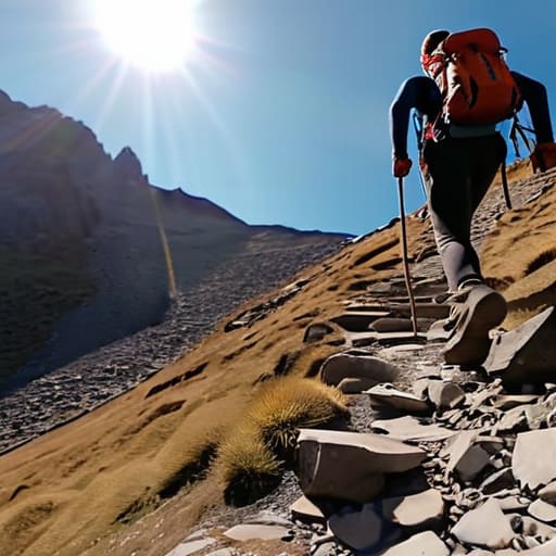 Energy Conservation During Hiking When the Grade Gets Ugly