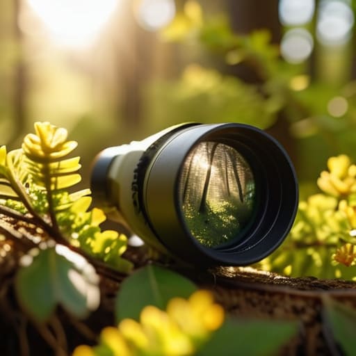 Finding the Right Field of View for Birdwatching in Thick Brush.