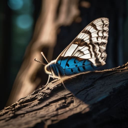 Wing Pattern Recognition in Fading Light.