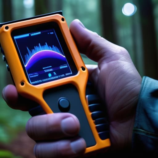 Listening to the unseen via bat detector.