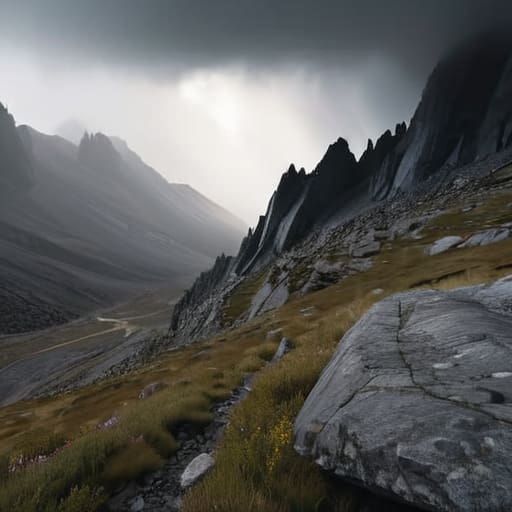 Making The Final Decision in mountain weather.