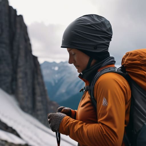 Choosing The Final Layer for mountain protection.