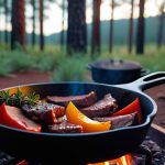 Complete guide to camp cooking outdoors.