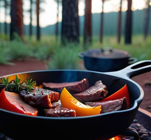 Complete guide to camp cooking outdoors.