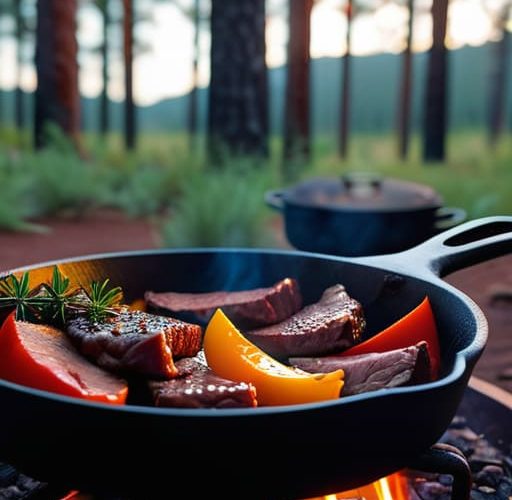 Complete guide to camp cooking outdoors.