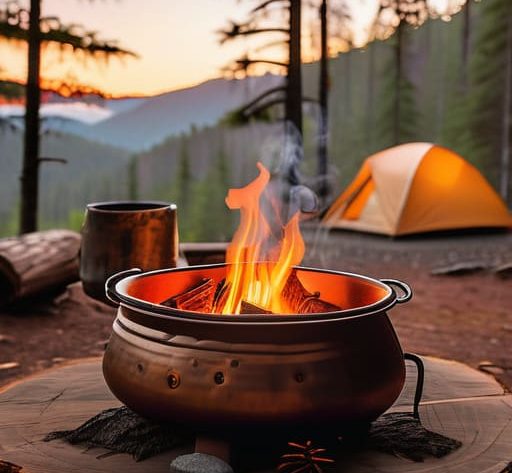 Complete guide to camping book cover.