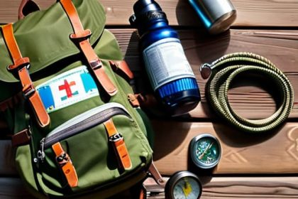 Complete guide to hiking kit book cover.