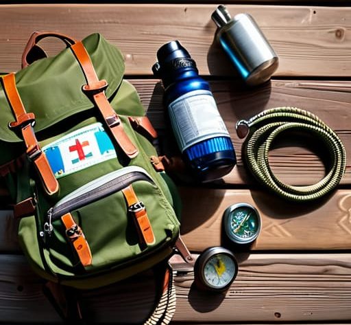 Complete guide to hiking kit book cover.