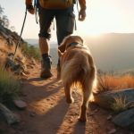 Complete guide to hiking with dogs book.