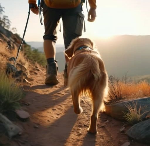 Complete guide to hiking with dogs book.