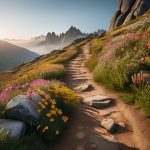 Complete guide to long distance trails book.