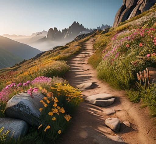 Complete guide to long distance trails book.