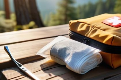 Complete guide to outdoor first aid book.