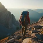 Complete guide to solo hiking book cover.