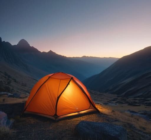 Complete guide to wild camping book cover.