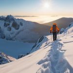 Complete guide to winter hillwalking book cover.
