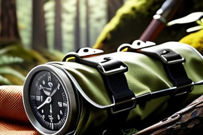 Essential gear for beginners in the woods.