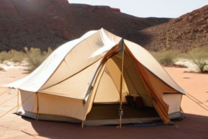 Tips on how to camp in summer heat.