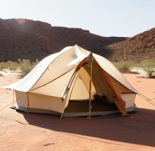 Tips on how to camp in summer heat.