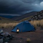 Tips on how to camp in wind.