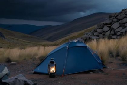 Tips on how to camp in wind.