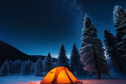 Tips on how to camp in winter.