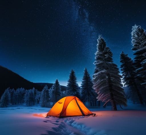 Tips on how to camp in winter.