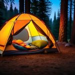 Tips on how to camp with children.