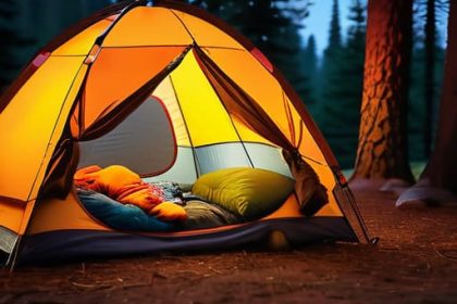 Tips on how to camp with children.