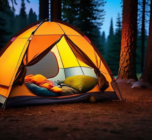 Tips on how to camp with children.