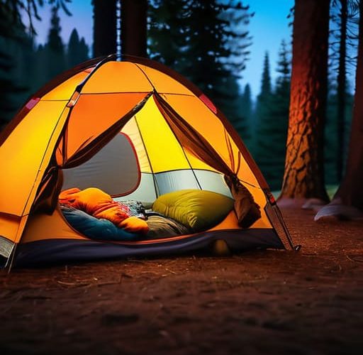Tips on how to camp with children.