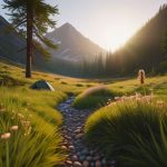 Guide on how to choose a campsite pitch.