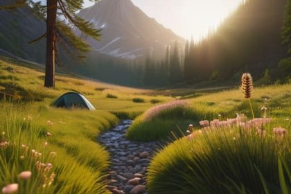 Guide on how to choose a campsite pitch.