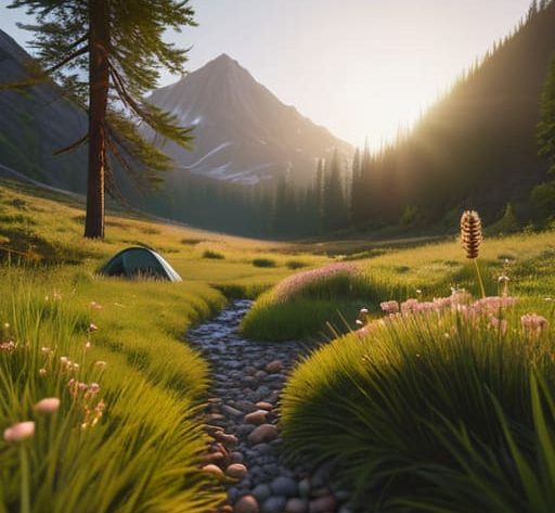 Guide on how to choose a campsite pitch.