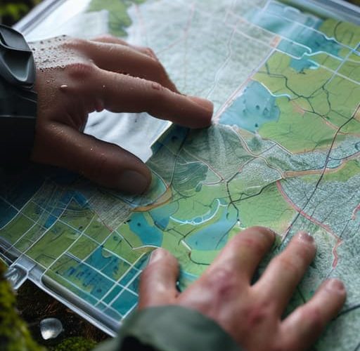 Learning how to choose a map case.