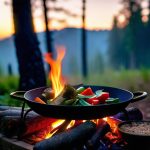 How to cook while camping without kitchens.