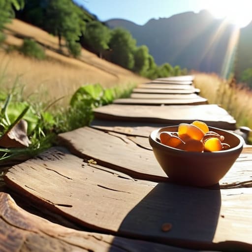 How to eat well on a long walk.