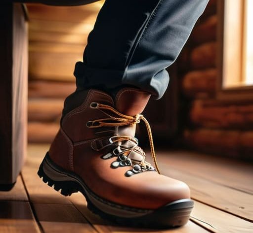 How to fit walking boots properly.