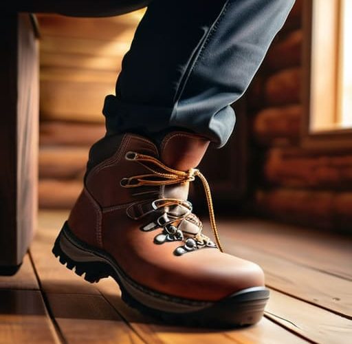 How to fit walking boots properly.