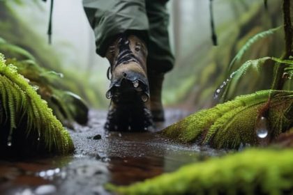 Tips on how to hike in rain.