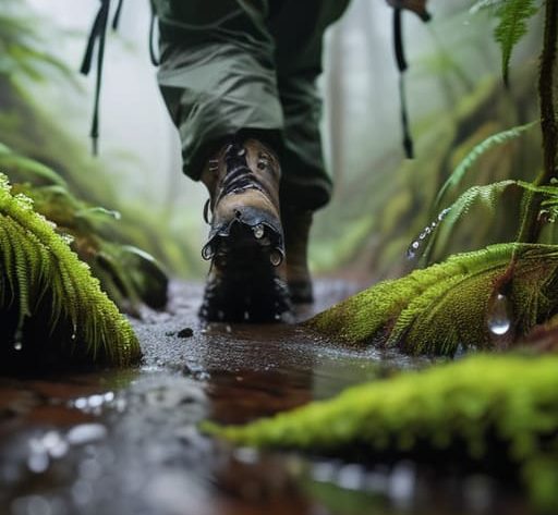 Tips on how to hike in rain.