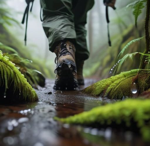 Tips on how to hike in rain.