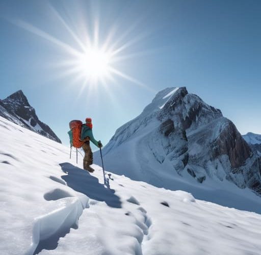 Tips on how to hike safely in winter.