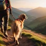 Tips on how to hike with a dog.