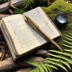 Learning how to keep a wildlife notebook.