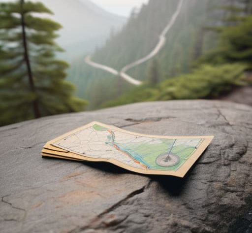 How to leave route details with someone.