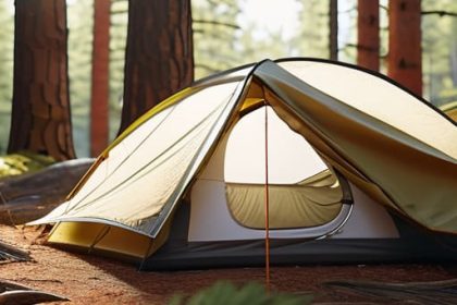Tips on how to look after a tent.