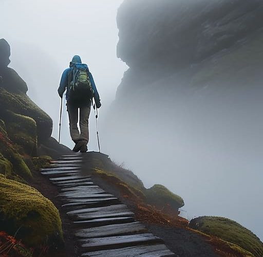 How to navigate in poor visibility.